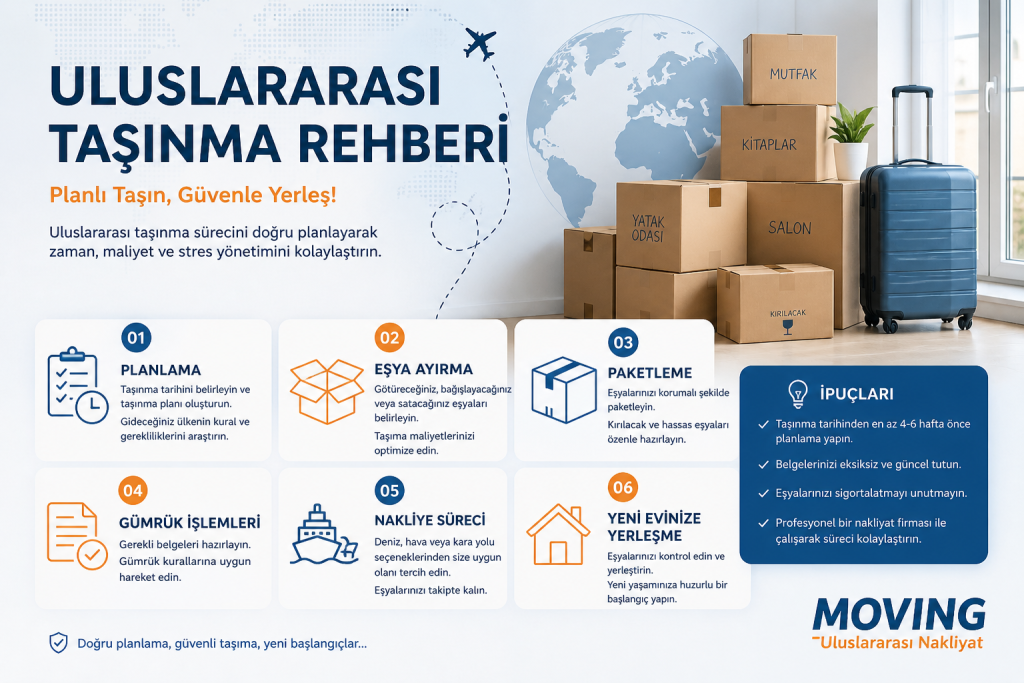 Uluslararası taşınma rehberi
